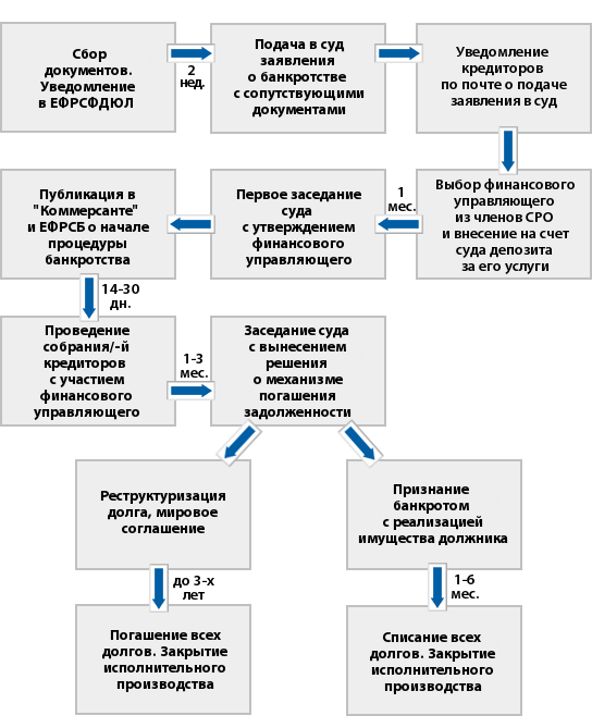 Банкротство ИП в 2024 году. Пошаговая инструкция